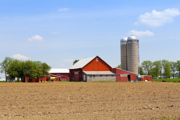 Традиционная американская ферма
