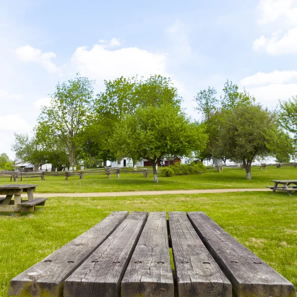 Mesa de picnic — Foto de Stock