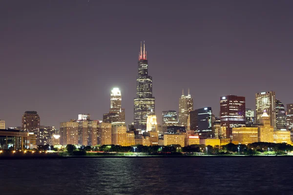 Центр міста Чикаго — стокове фото