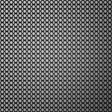 Altıgen metal arka plan