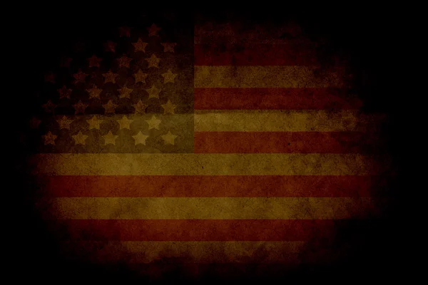 Retro Grunge Amerika Tapete vier Juli Muster — Stockfoto