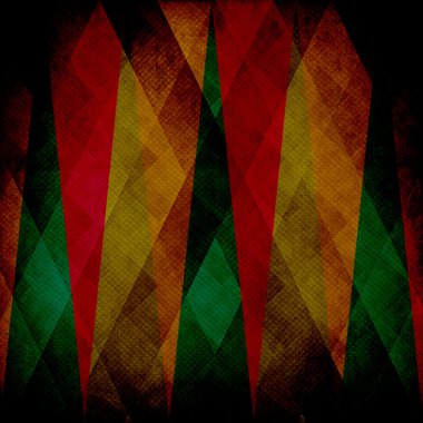 Retro grunge poster tasarımı