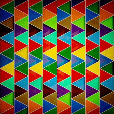 Retro grunge poster tasarımı