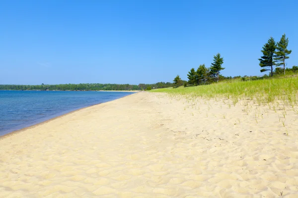 Upper Peninsula Beach - Мичиган, США — стоковое фото