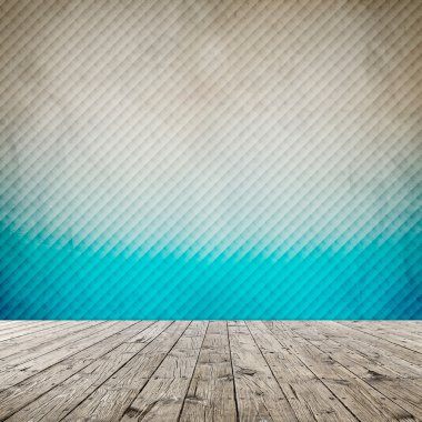 eski grunge duvar kağıdı ile iç tasarım