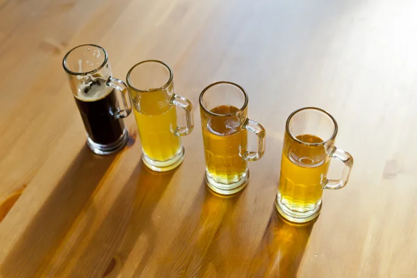 Home Beer Flight — Stock Photo, Image