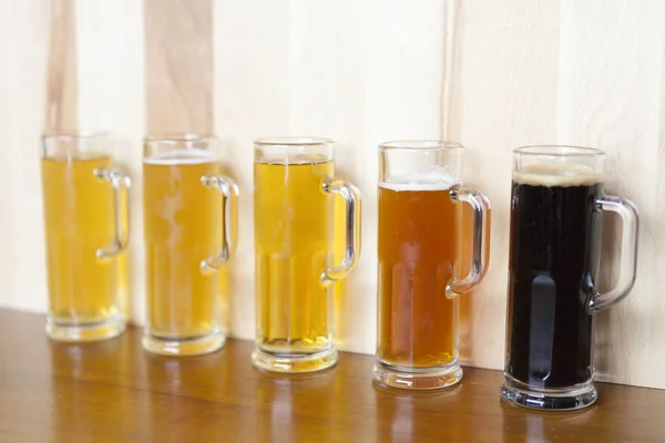 Beer Flight — Stock Photo, Image