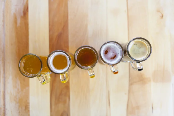 Beer Flight — Stock Photo, Image