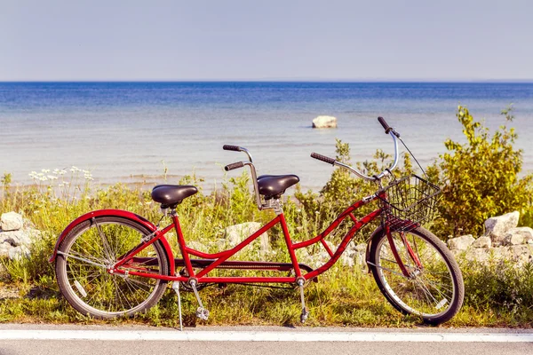 Red Tandem — Stock Photo, Image