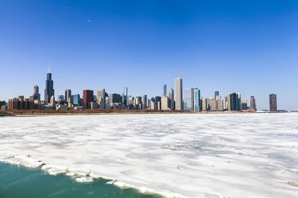 Inverno em Chicago — Fotografia de Stock