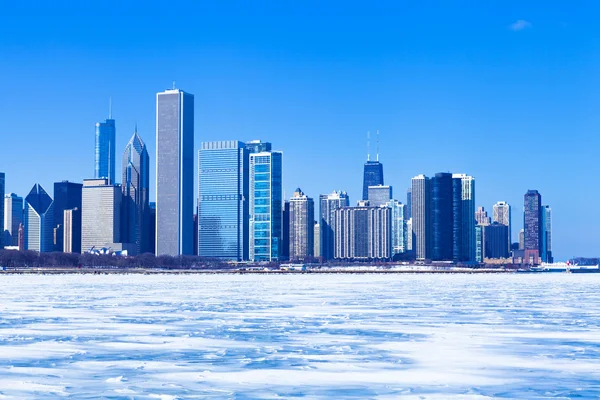 Invierno en Chicago — Foto de Stock