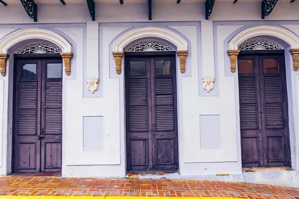 Architektur in der Altstadt von San Juan — Stockfoto