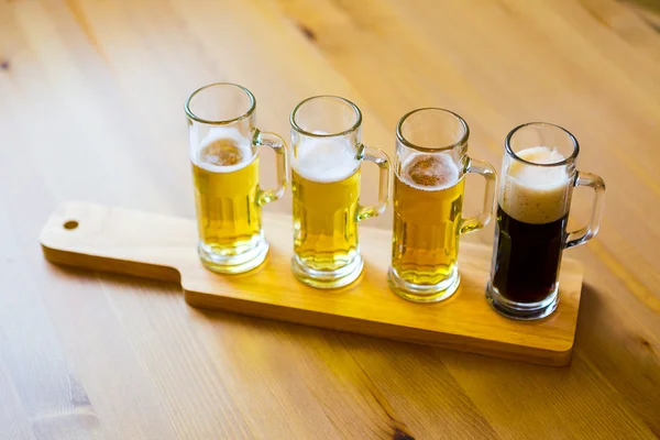 Beer Flight — Stock Photo, Image