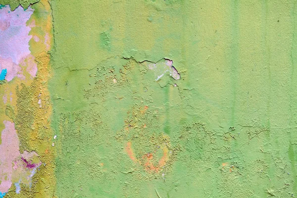 Old Painted Exterior or Interior Wall — Stock Photo, Image