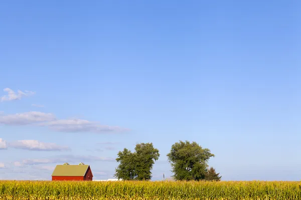 American Red Barn — Stock Photo, Image