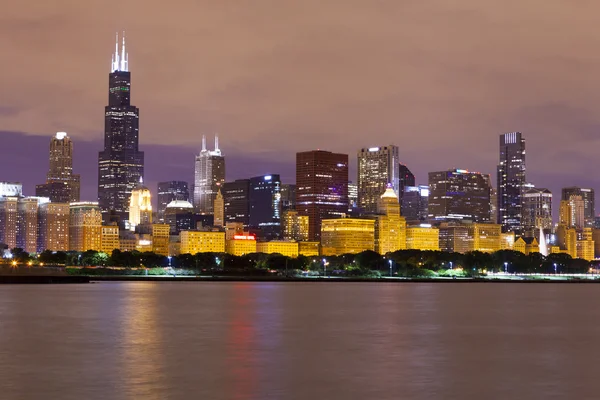 Chicago centro — Foto de Stock