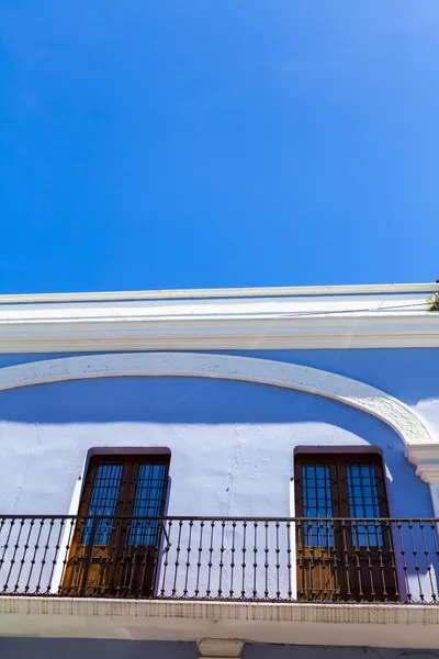 Architectuur in de oude stad san juan — Stockfoto