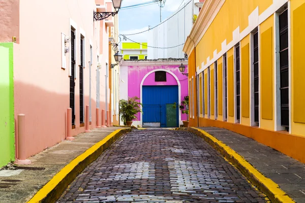 Arquitetura em San Juan Old City — Fotografia de Stock