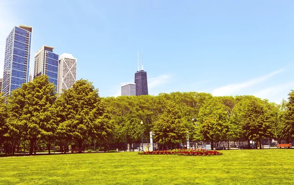 Stadspark — Stockfoto