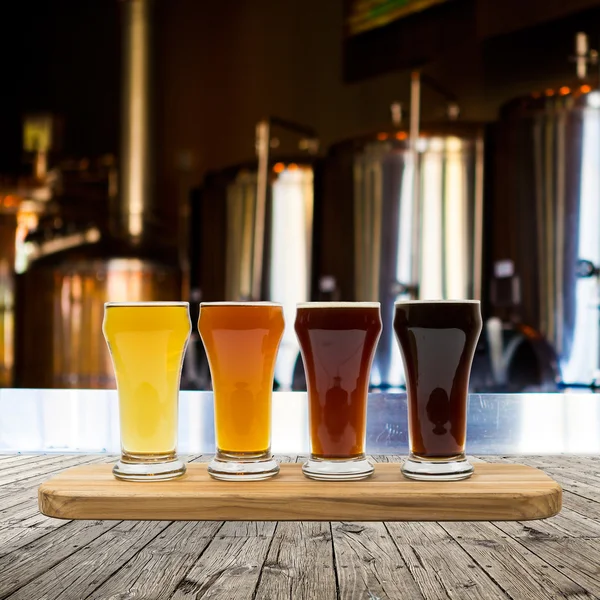 Beer Flight — Stock Photo, Image