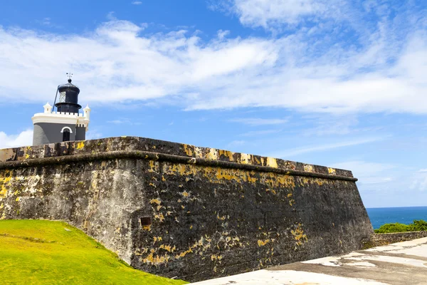 サンジョアンの el morro 城 — ストック写真