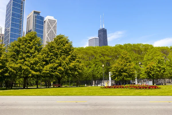 Chicago manzarası — Stok fotoğraf