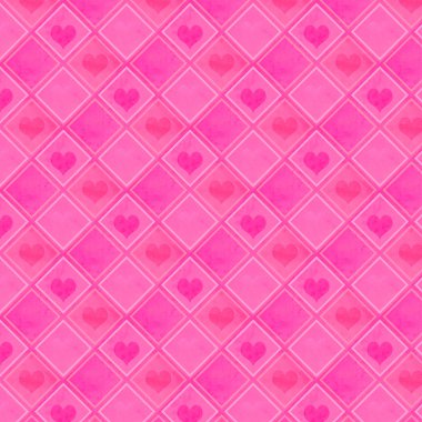 Sevgililer günü (vintage desen sayfa)