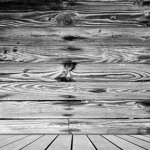 Holzinterieur aus alten Zeiten — Stockfoto