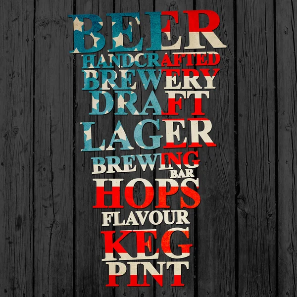 American  Beer — Stock Photo, Image