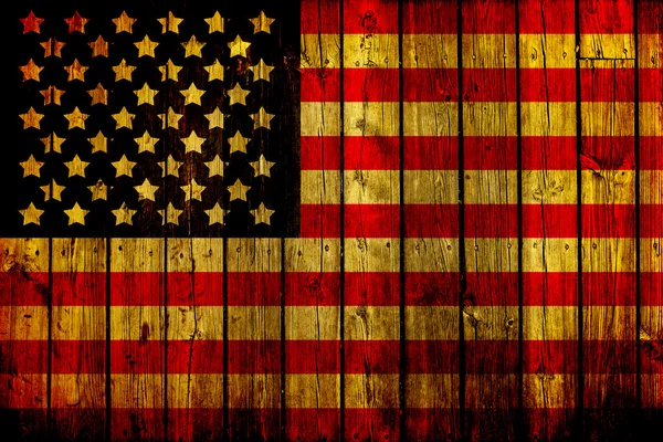 Старо-американский флаг — стоковое фото