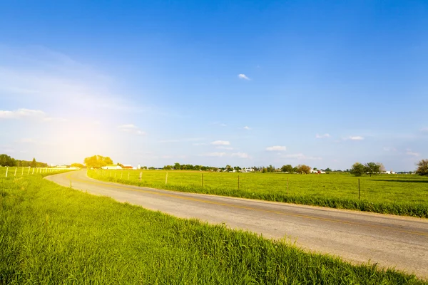 Landweg — Stockfoto