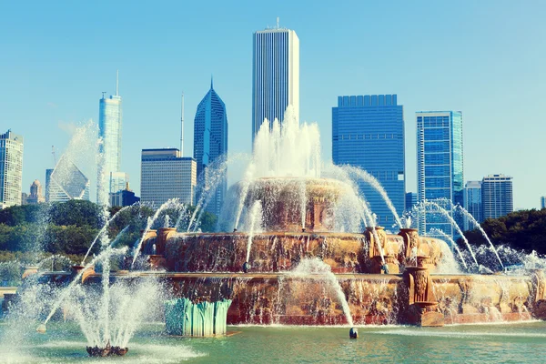 Brunnen in Chicago — Stockfoto