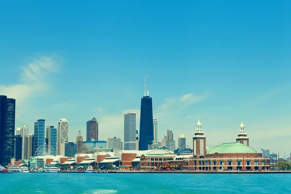 Skyline van Chicago — Stockfoto