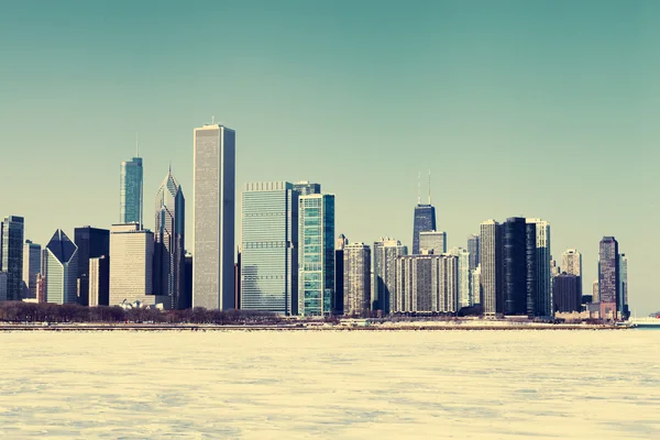 Invierno en Chicago — Foto de Stock