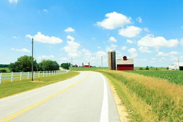 Strada di campagna — Foto Stock