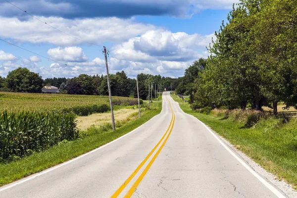 Strada di campagna — Foto Stock