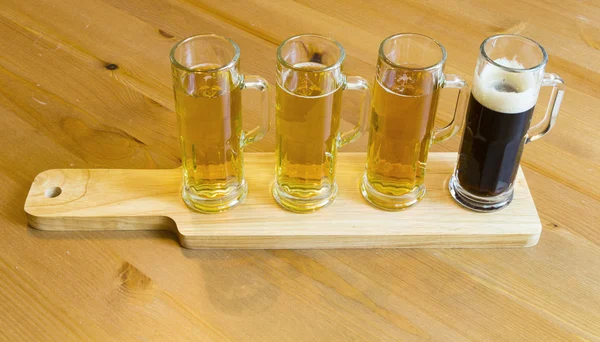 Beer Flight — Stock Photo, Image