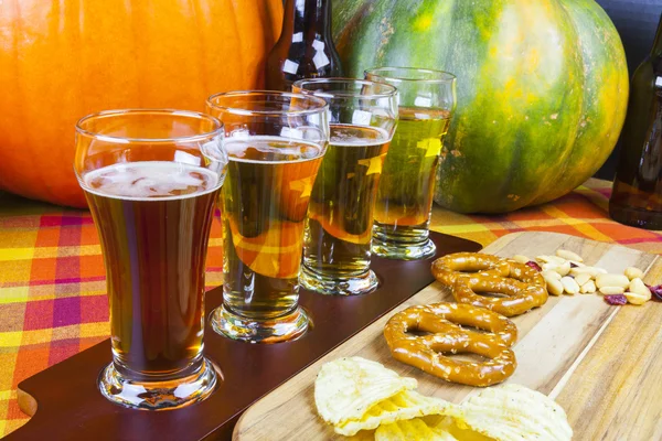 Beer Flight — Stock Photo, Image