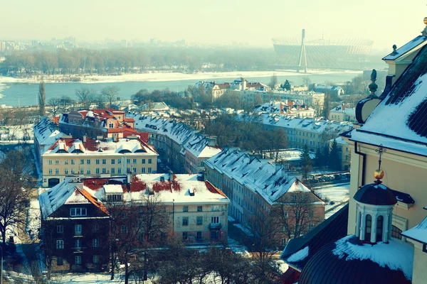 El invierno en Varsovia —  Fotos de Stock