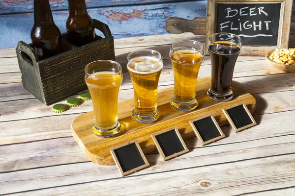 Degustazione Birra — Foto Stock