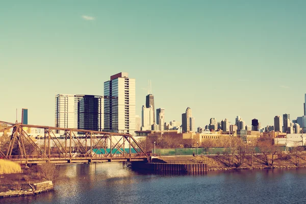 Ciudad de Chicago — Foto de Stock