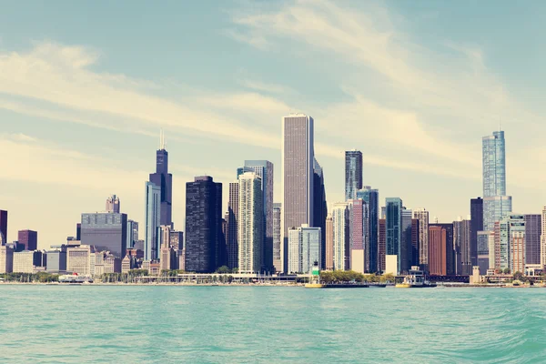 Skyline van Chicago — Stockfoto