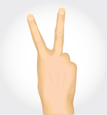 gerçekçi vektör el