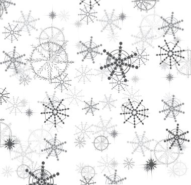 kar tanesi arka plan vektörleri