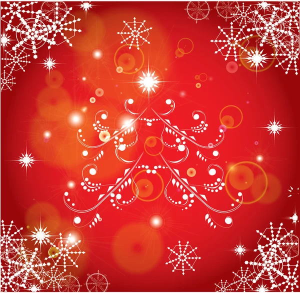 Kerstmis achtergrond vector — Stockvector