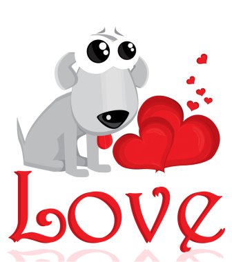 Sevgililer günü geçmiş. vektör çizim.