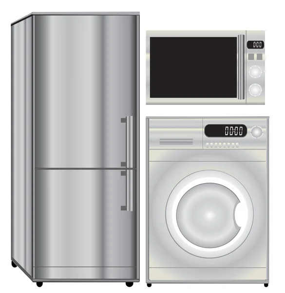 Icon set - home appliances — Stock Vector