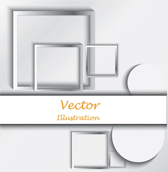 Nápis geometrické konstrukce — Stockový vektor