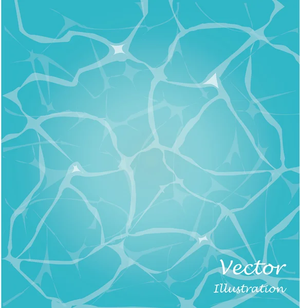 Fond bleu eau — Image vectorielle