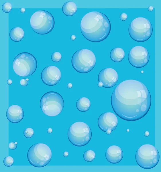 水滴のベクトル図 — ストックベクタ
